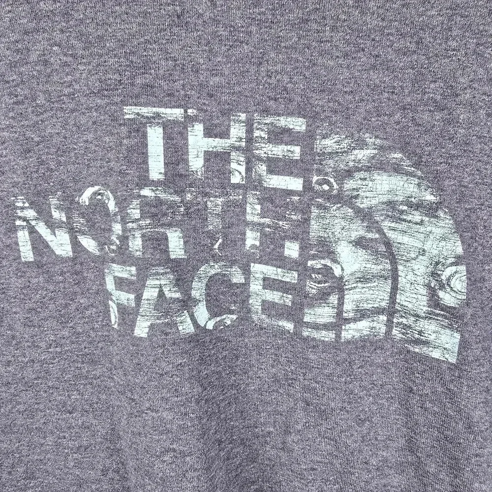 The North Face Men's Blue Heathered Short Sleeve Half Dome T-Shirt Size Large